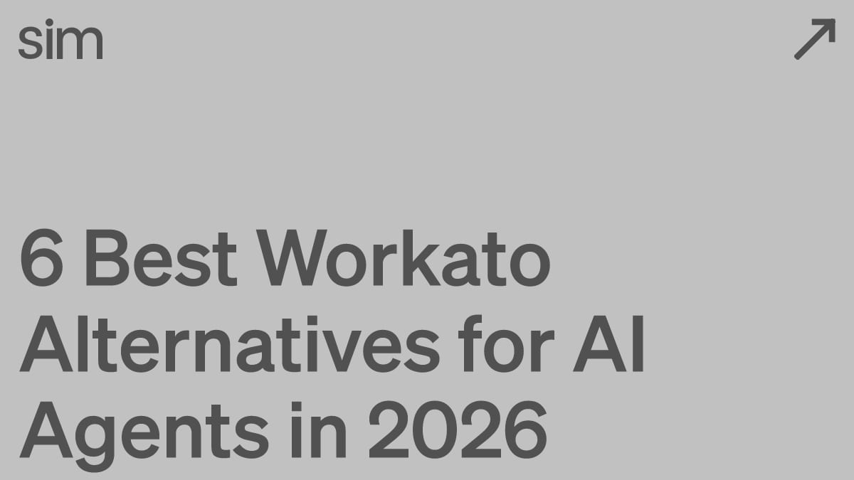 6 Best Workato Alternatives for AI Agents in 2026