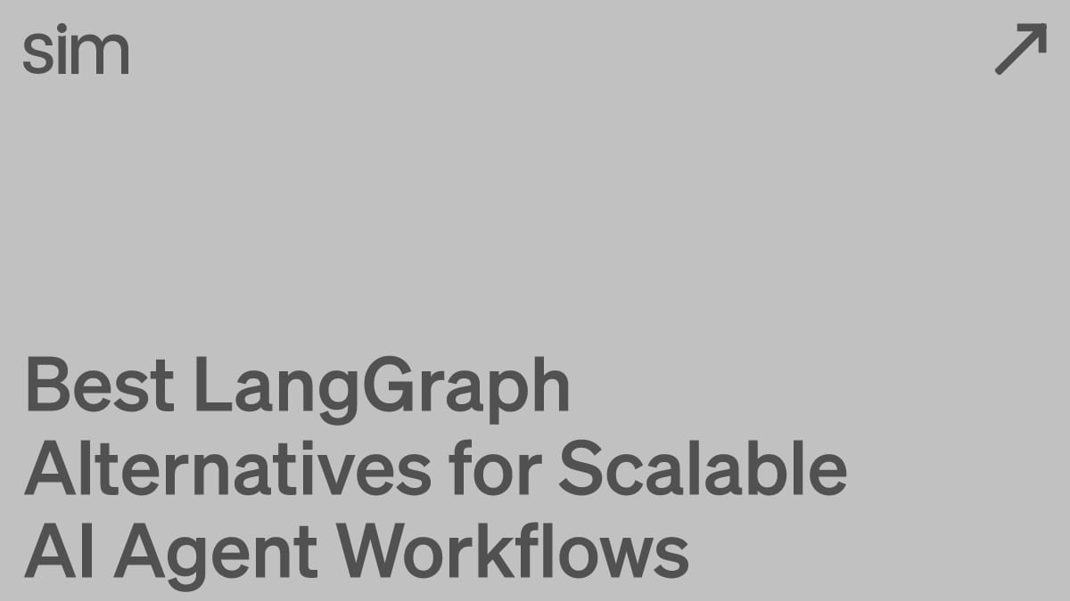 Best LangGraph Alternatives for Production AI Agent Workflows